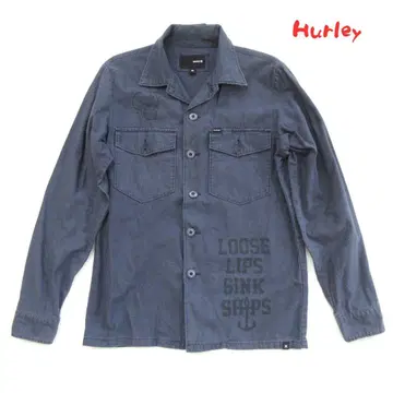 [ Hurley ] 하버드 빈티지 밀리터리 자켓 0165