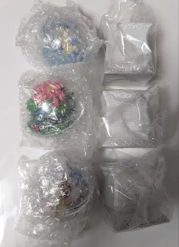 포켓몬 테라리움 컬렉션 리자몽 & 이상해꽃 & 거북왕