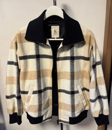 BLACK LABEL CB 체크 블루종