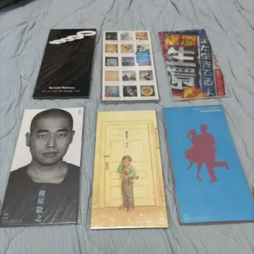 마키하라 노리유키 8cm 싱글 CD 6장 세트 단종품