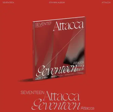 SEVENTEEN Attacca 9th 초회 한정판 미개봉 새상품