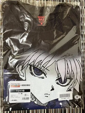 Geeks Rule x HUNTERxHUNTER 키루아 티셔츠 M 사이즈
