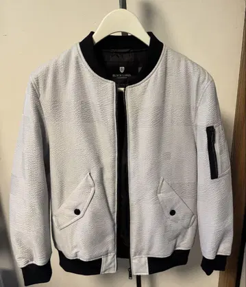 BLACK LABEL 시어서커 섀도우 체크 블루종