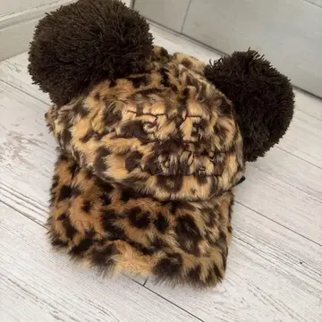 [ 새상품급 ] Disney 미키 레오파드 무늬 캡