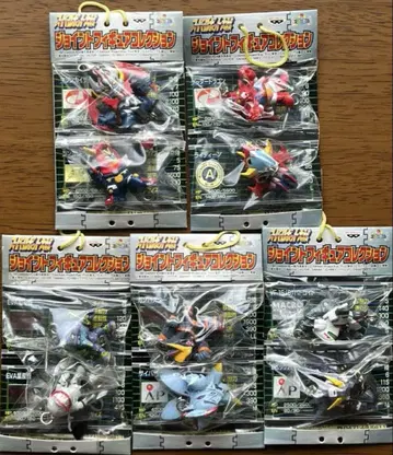 슈퍼로봇대전 조인트 피규어 컬렉션 5종 세트