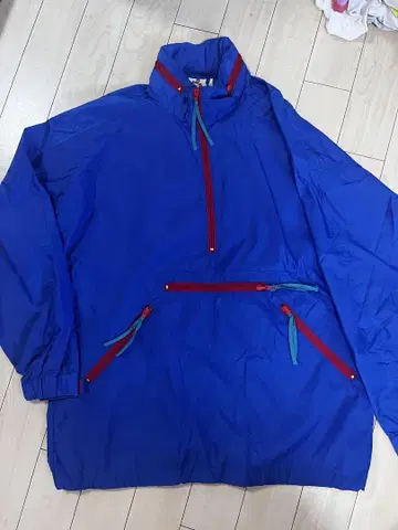 빈티지 90s EMS 아노락 후드티
