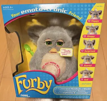 [ 미개봉 ] Furby 2005 퍼비 그레이 x 핑크 클라우디 피치