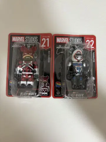 MARVEL STUDIOS BE@RBRICK 아이언맨 & 스파이더맨