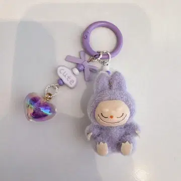 LABUBU 봉제 인형 키링 스트랩
