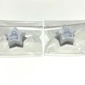 컬러풀 피치 도누쿠 반지 라이트 2개 세트
