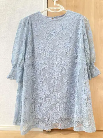 새상품 튜닉 레이스 색스 여성용 3L