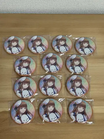 컬러풀피치 에토 산리오 캔뱃지 13개 카라피치