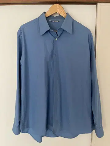 AURALEE WASHED FINX TWILL SHIRT