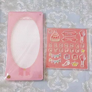 후쿠야 마이 커스텀 아크릴 프레임 핑크 계열 세트