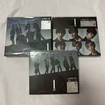 SixTONES 1ST 3장 세트