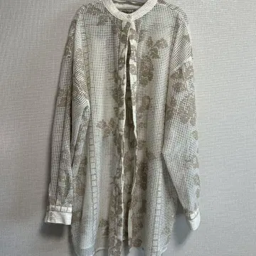 Ameri MEDI CROSS STITCH LIKE SHIRT