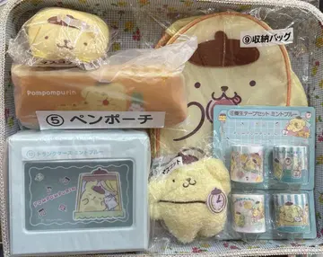 산리오 행운 복권 폼폼푸딩 모음 7종 세트