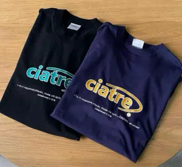 ciatre address logo tee S/S