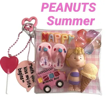 가챠 파우치 PEANUTS Summer 아이스크림