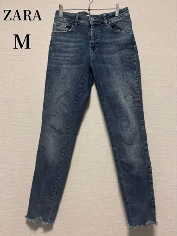 ZARA 스터드 스키니 데님 M