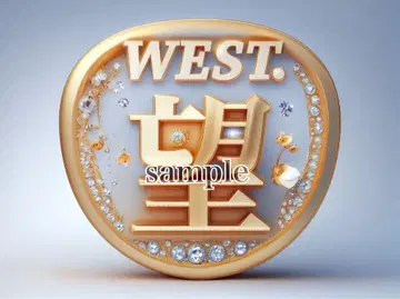 WEST. 코타키 노조무 팬서비스 부채 2세트