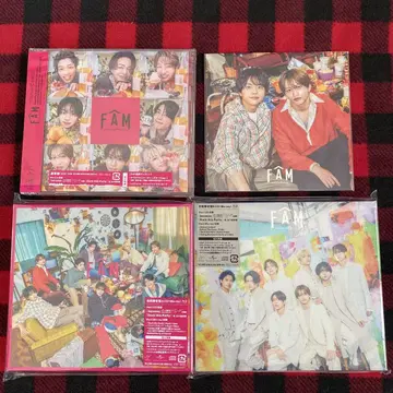 timelesz 앨범 FAM 3형태