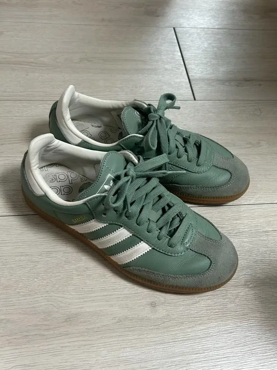 Adidas Samba Silver Green:White 230 sell