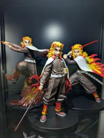 렌고쿠 쿄쥬로 피규어 3체 세트