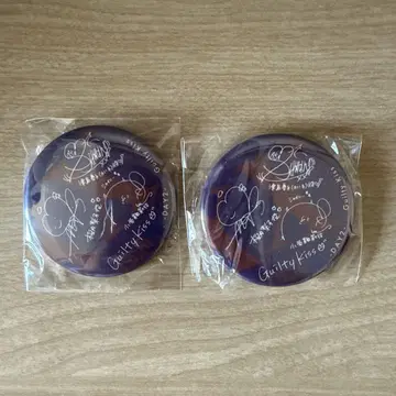 애니서머 Guilty Kiss 길키스 캔뱃지 2개 세트