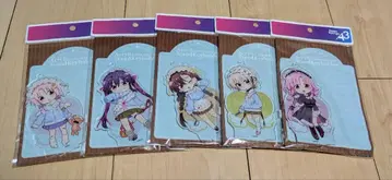 학교생활! 천사계 패션 아크릴 스탠드 키링