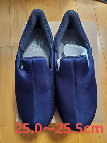 토쿠타케 산업 아유미 신발 순감 스포트 25.0~25.5cm 네이비 5E