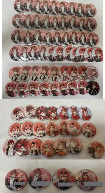 쵸코라비 마이타케 캔뱃지 묶음 판매