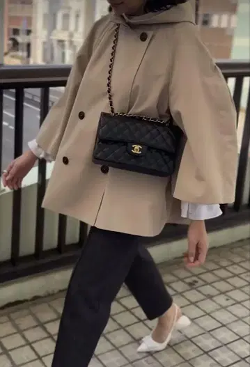 택 포함 liten 리텐 트렌치코트 미사용