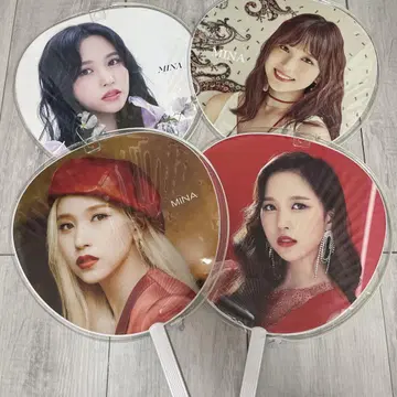 TWICE 미나 부채 묶음 판매