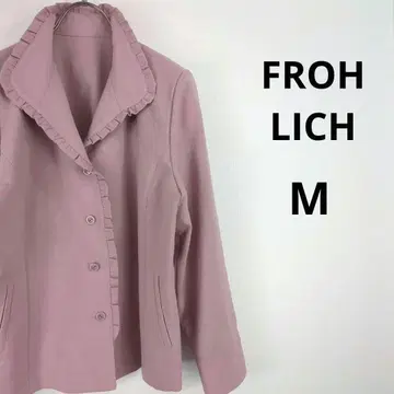 미착용 프릴 테일러드 자켓 여성용 아우터 새상품급