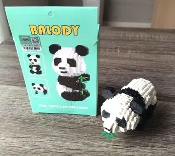 BALODY 팬더 나노 블록 레고 블록 460P