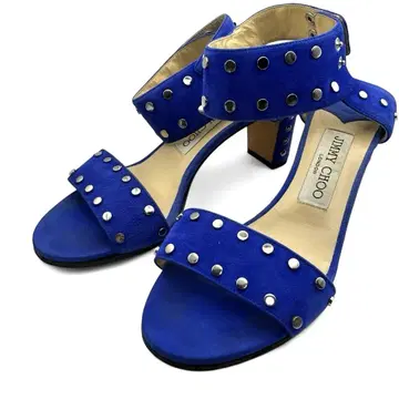 지미추 스터드 스웨이드 샌들 23cm JIMMY CHOO
