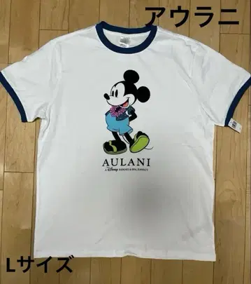 하와이 아우라니 Disney Resort 미키 T셔츠 L