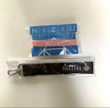 NiziU 러버 밴드 스트랩 키링 미이히