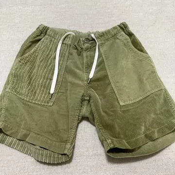 론 허먼 올리브 코듀로이 숏팬츠
