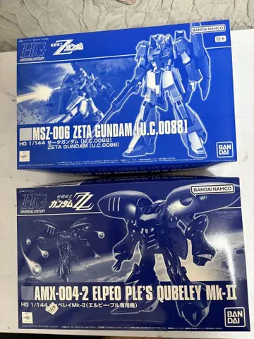 HG MSZ-006 ZGUNDAM 0088& QUBELEY Mk-II