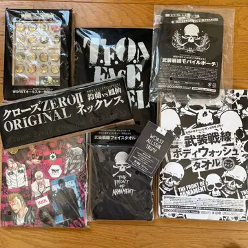 크로우즈 x WORST 시리즈 캐릭터 굿즈 세트
