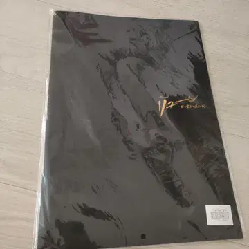 류운 오하시 카즈야 초연 팜플렛 블랙 A4