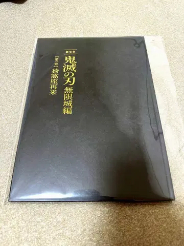 귀멸의 칼날 무한성편 팜플렛 초회 한정판