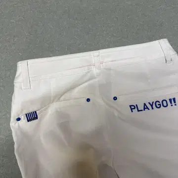 사이즈 7 르꼬끄 화이트 PLAYGO!! 팬츠