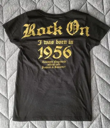 나가부치 츠요시 ROCK ON 여성용 티셔츠