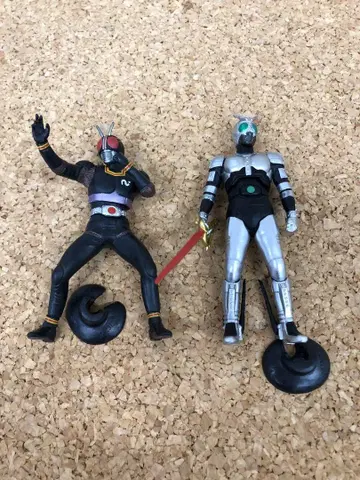 HG 가면라이더 BLACK 가챠가챠 섀도우 문 2개 세트