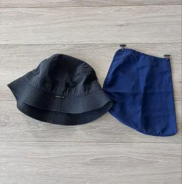 몽벨 버킷햇 선셰이드 세트 navy XL