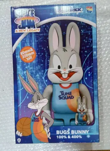 미개봉 새상품 베어브릭 BUGS BUNNY 100% & 400% 1