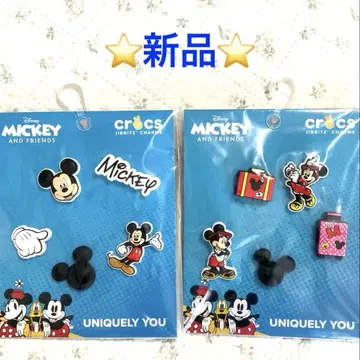 새상품 crocs 지비츠 Disney 5 Pack x 2세트